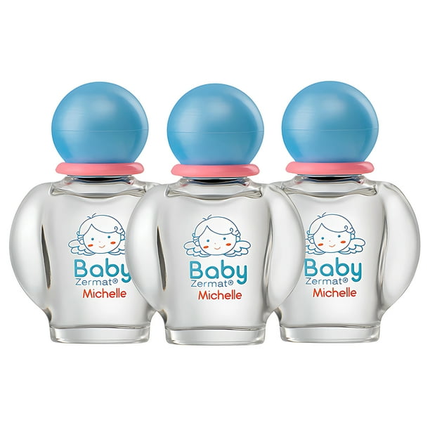 Zermat Paquete De 3 Perfumes Para Bebé Baby Michelle Floral 100% Original