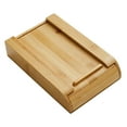 thumbnail image 4 of under Desk Drawer Classroom Pencil Holder Tray Wood Hidden under Desk Drawer 23.5x17.3x5.5cm, 4 of 7