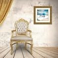 thumbnail image 3 of Hunziker, Steve 20x20 Gold Ornate Wood Framed with Double Matting Museum Art Print Titled - Grecian Blue IV, 3 of 4