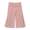 thumbnail image 3 of RUTAYY Women's Pants High Waist Loose Fit Solid Color Casual Straight Leg Cropped Bottoms Comfortable Daily Wear Classic Stylish Trousers, 3 of 3