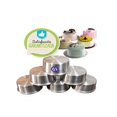 thumbnail image 2 of Set de 6 Moldes de 10cm para Mini Pastel o Chocoflan Individual de Aluminio, 2 of 7