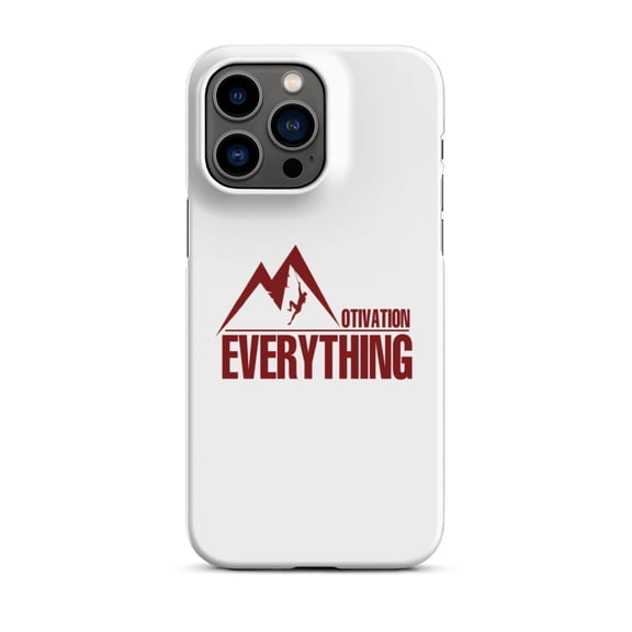 Motivation Over Everything Snap case for iPhoneÂ®