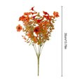 thumbnail image 6 of OIUR 2/3/4/5/6/12Pcs Fall Artificial Flower 7 Fork UV Resistant Fake Flower Home Wedding Party Table Centerpiece Indoor Outdoor Faux Bloom Decoration, 6 of 7