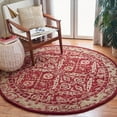 thumbnail image 2 of SAFAVIEH Anatolia AN583B Handmade Red / Ivory Rug, 2 of 7