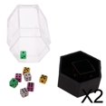 thumbnail image 1 of Runquan 2x1Pcs Dice Mini Colorful Dice Change Size Kids Trick Toy 2 Pcs, 1 of 8