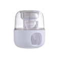 thumbnail image 1 of Dispensador de pasta dental, exprimidor automático de pasta dental, montado en la pared, soporte para pasta dental manos libres para niños y familiares, baño viene con calcomanía fuerte, 1 of 5