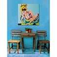thumbnail image 4 of "Beach Babe" Painting Print on Wrapped Canvas, 4 of 7