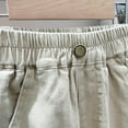thumbnail image 4 of ATOGUTA Boys Sweatpants Size 3T-12 Kids Lightweight Joggers Sweatpants with Pockets Khaki, 4 of 5