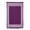 White Purple Grey, variant on Sheer Curtains 54 Inch Length, Dark Red Greek Key Semi Sheer Curtains Light Filtering Window Treatment, Geometric Greece Ancient Farmhouse Geo Privacy Voile Drapes for Living Room Bedroom 52x54 Inch