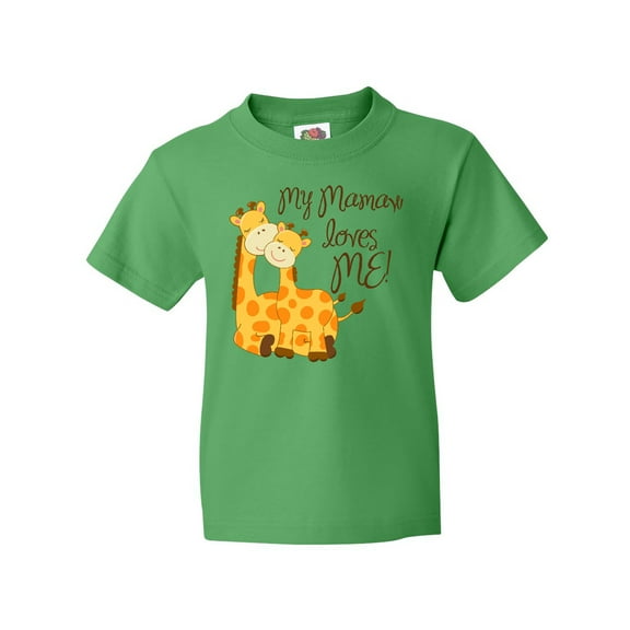 Inktastic My Mamaw Loves Me Youth T-Shirt