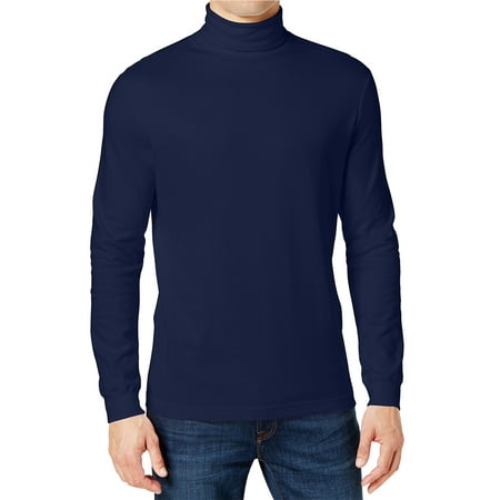Men's Long Sleeve Turtle Neck T-Shirt (Sizes, S to 2XL)