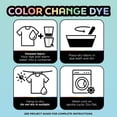 thumbnail image 4 of Tulip Color Change Sunlight Activated Liquid Fabric Dyes Kit for 100% White Cotton 2 Fl oz 2 Pack, 4 of 9