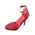 thumbnail image 4 of Sandalias de Tacón Alto Perfecl Figura a Escala 1/6 Rojo, 4 of 8