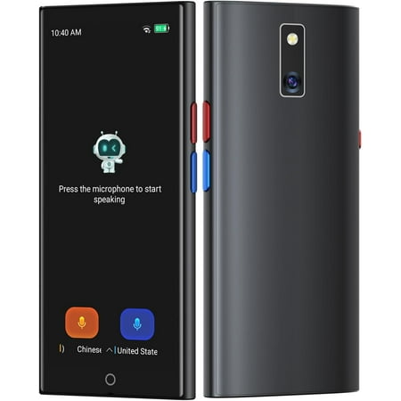 AI Language Translator Device, 2026 Upgraded No WiFi Needed, 150 Languages Online/Offline/Group/Phone Translation Device, 5.5" Screen Two Way Real-Time Voice Translator for Travel Business Learning