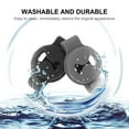 thumbnail image 2 of 2Pcs Pets Anti-lost Protection Sleeves Compatible for Airtag (Black, Grey), 2 of 8