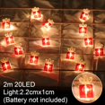 thumbnail image 3 of Christmas Tree String Lights Santa Claus Snowman Elk Garland 2023 Christmas Decorations for Home Xmas Ornaments Navidad New Year, 3 of 5
