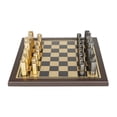 thumbnail image 6 of DecMode 14" x 4" Gold Aluminum Chess Game Set, 1-Piece, 6 of 8