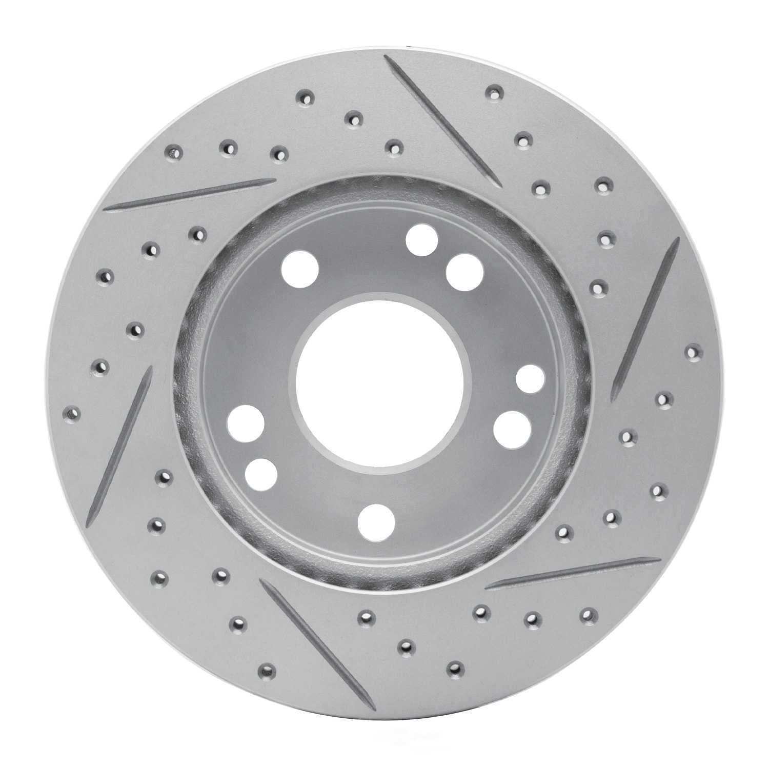 Dynamic Friction Company 830-63012L DFC Geoperformance Rotor - Drilled and Slotted
