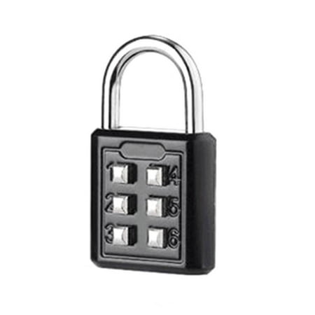 jileijar 4 Digit Combination with Keys Travel Suitcase Luggage Padlock Lock Reset T X2F0