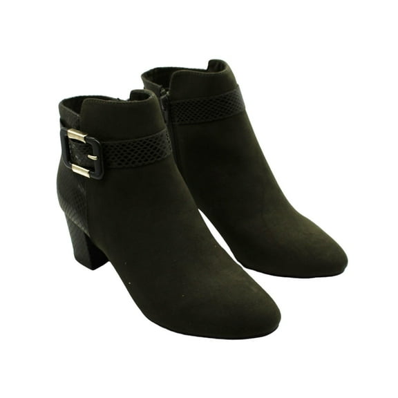 Karen Scott Ivyy Mixed-Media Booties