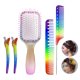 thumbnail image 2 of Cepillo / enredados, adecuado para mujeres, niñas, , : use un eje de para estimular el del cabello en shamjiam cepillo de pelo para niños, 2 of 9