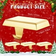 thumbnail image 3 of Juego de 4 Soportes Metálicos para Navideños. para Navideños. Adornos Navideños para Mostradores, Ventanas y Chimeneas., 3 of 5