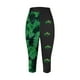 thumbnail image 4 of Las Leggings de Yoga Impresas de San Patricio de las Mujeres, Pantalones de Entrenamiento Apretados de Moda con Patrón Captcha para el Gimnasio Y el Ocio, Medias de Fitness Elásticas, 4 of 8