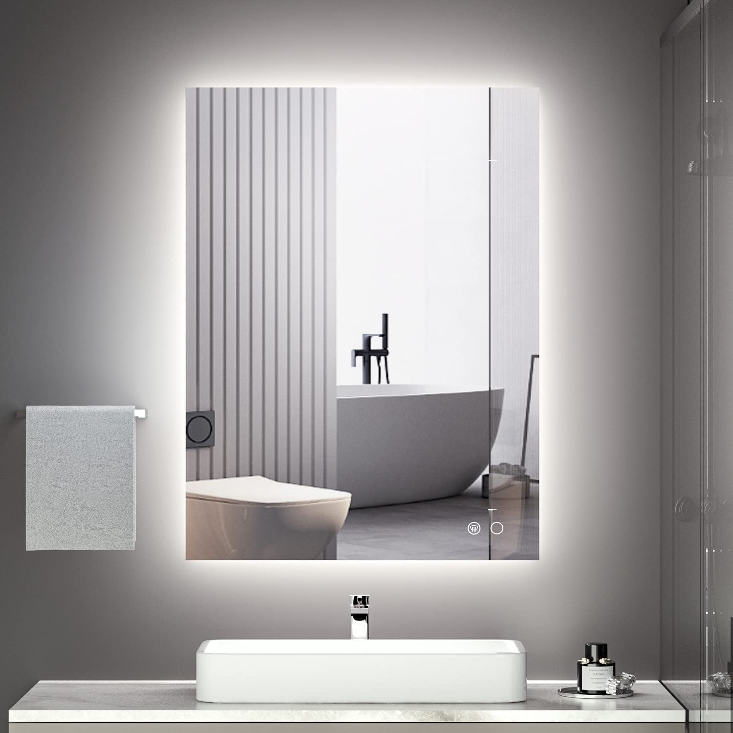 Free Shipping! \Keonjinn 28\\x36\\ LED Backlit Mirror, Anti Free Shipping! \Keonjinn 28\\x36\\ LED Backlit Mirror, Anti