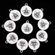 thumbnail image 5 of Colgantes Fernando Retro de Aleación de Plata Antigua 10 Piezas, 5 of 9