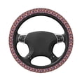 thumbnail image 2 of KLL Car Steering Wheel Cover, Universal 15 inch, Soft Elastic and Comfortable,Car Accessories Decorations-Skull colorful daisy, 2 of 7