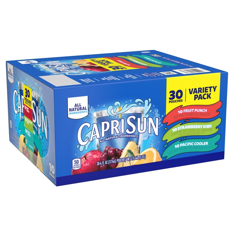 Capri Sun Variety Pack Juice Pouches, 6 fl oz, 30 Count photo 8