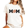 thumbnail image 2 of Football Mom Family Matching Birthday Shirt - First Birthday Sports Theme Party Tee Natural Shirt Adult Medium, 2 of 7