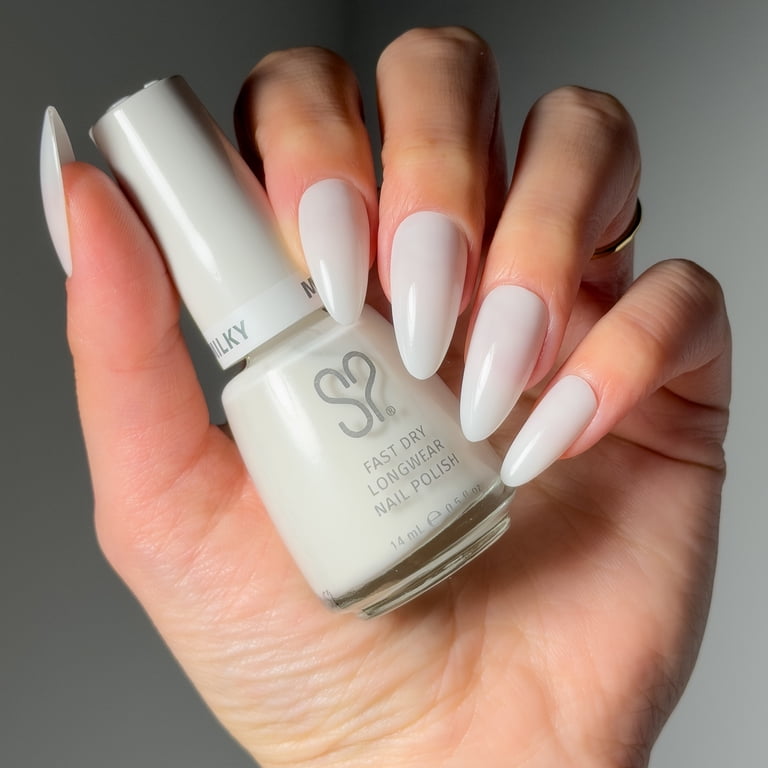 Salon Perfect Milky Nail Polish, 466 Pillow Talk, 0.5 fl oz