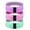 Tank pattern green powder purple, variant on Resistance Bands for Working Out, Exercise Bands Workout, Women Legs and Glutes, Pilates Flexbands-Green pink purple