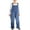 Light Blue, variant on Michellecmm Women Denim Bib Overalls Adjustable Straps Pocket Romper Casual Wide Leg Pants Jumpsuit