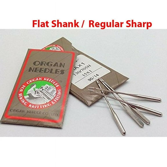 30 Pcs ORGAN HAx1 HA1 15X1 130R HOME SEWING MACHINE FLAT NEEDLES Size 80/12