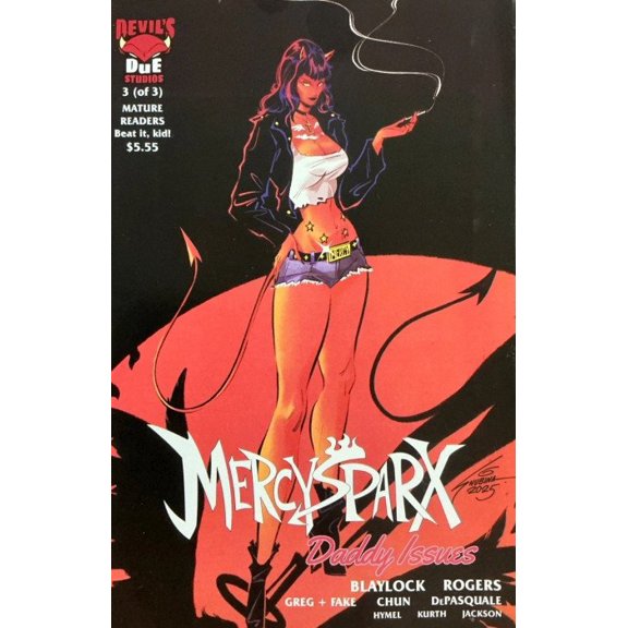 Mercy Sparx: Daddy Issues #3A VF ; Devil's Due Comic Book