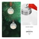 thumbnail image 2 of ColoMX 10 Uds. Botellas rellenables de árbol de Navidad, bombillas redondas para botellas de agua, colgantes con forma de bombillas de caramelo, 2 of 8