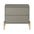 thumbnail image 2 of Manhattan Comfort Jasper Double Wide Dresser and Nightstand Set of 2 in Gray, 2 of 15