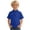 a-Blue3510, variant on Boys Kids Casual Solid Color Short Sleeve Polo Shirt Stand Collar With Placket Button Regular Fit Top For Spring Summer Daily Wear Sky Blue 9-10 Years