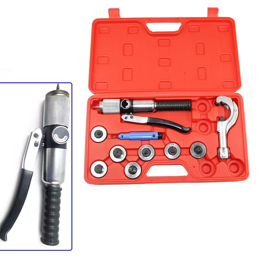 7 Lever Tube Expander Tool Kit Plumbing Air Conditioner Pipe Expander & Cutter