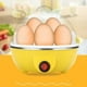 thumbnail image 5 of Fiudx Vaporera Familiar, Diseño Tricolor, Multifunción para Huevos y Alimentos, Capacidad para 7 Huevos, Electrodoméstico Versátil, Huevos Pasados Por Agua, Duros, Escalfados y Verduras Al Vapor, Fác, 5 of 5