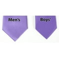 thumbnail image 4 of Spring Notion Boy's Solid Color Satin Zipper Tie, 4 of 5