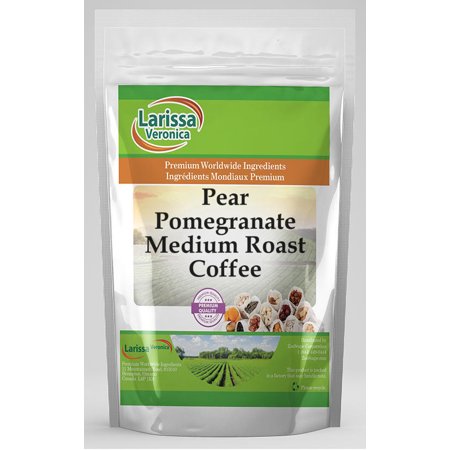 Larissa Veronica Pear Pomegranate Medium Roast Coffee  (Pear Pomegranate  Medium Roast  Whole Coffee Beans  16 oz  1-Pack  Zin: 560439)