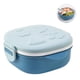 thumbnail image 3 of Inteprter Fiambrera de acero inoxidable de 400ml, contenedor de alimentos con aislamiento térmico, contenedores de transporte, cajas de Mostrada Azul, 3 of 6