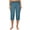 Navy, variant on Danhjin Bermuda Cargo Shorts for Women Inseam Drawstring Casual Long Knee Length High Waisted Stretch Wide Leg Loose 7'' Hiking Cargo Shorts Outdoor Summer Lightweight