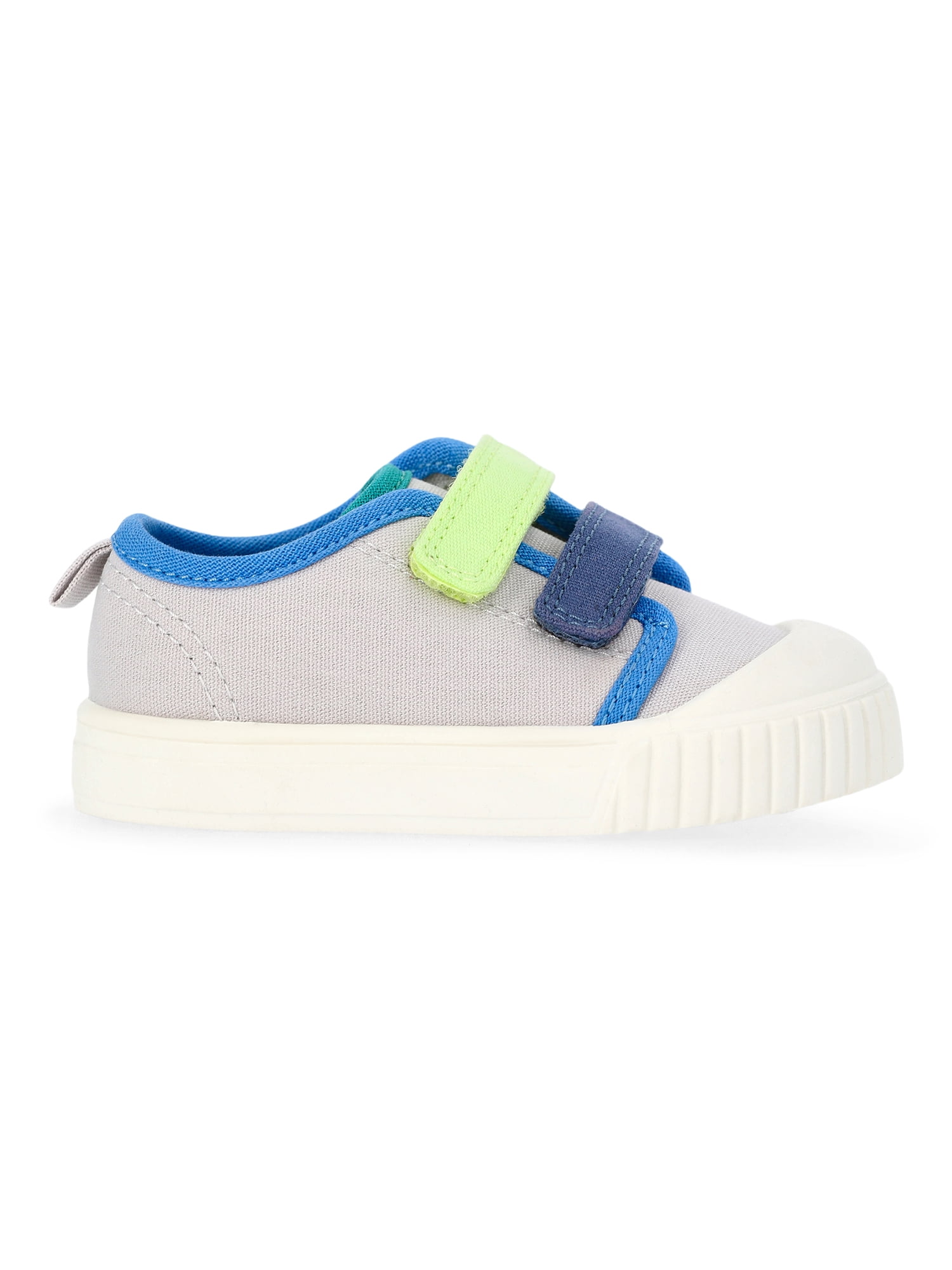 Wonder Nation Baby and Toddler Boys Bump Toe Sneakers with Adjustable Strap