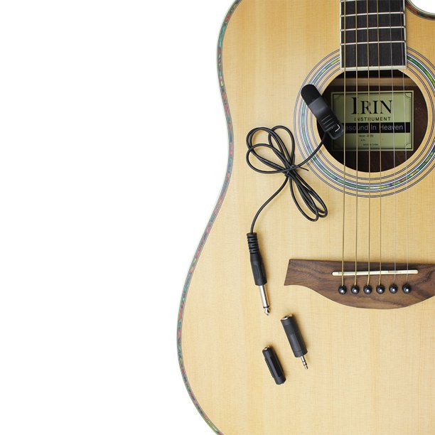 Universal Clip on Sound Pickup Microphone Acoustic Electric Guitar