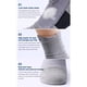 thumbnail image 2 of JShteea Calcetines Baloncesto para Hombre Calcetines Cortos Gruesos Con Parte Inferior Toalla Antideslizante (gris), 2 of 9