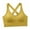 Yellow, variant on Ashirexll Women's Sports Bras, Sports Bras for Women Large Bust, Women Solid Casual Plus Size-thin Large Bra Sports Bra Full Bra Cup